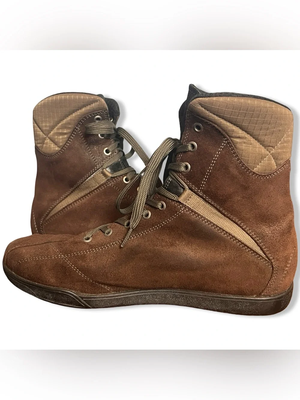 Ducati Scrambler‎ Sneakers Cross Country Waterproof Suede Tan Brown Sz. 11